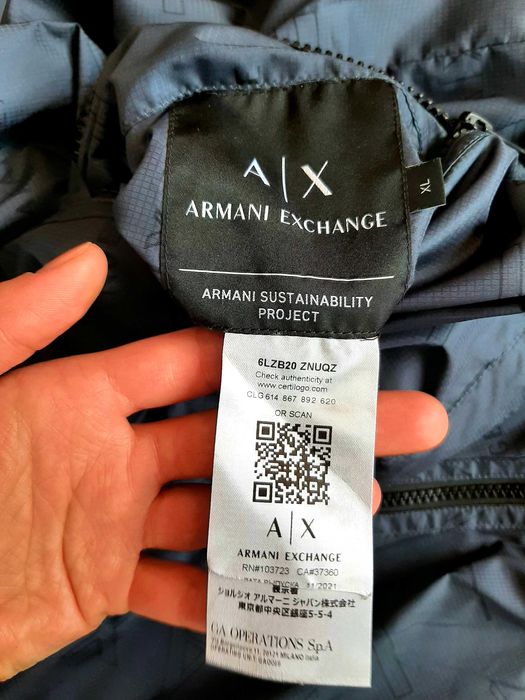 Куртка мужская Armani Exchange