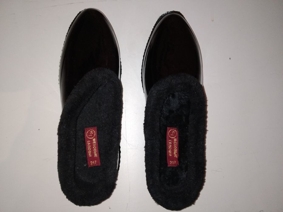 Галоши на меху..