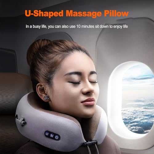 Масажна възглавница Ergocar Massage Pillow Neck Massager 15 мин