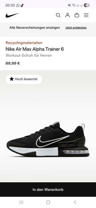 Nike Air Max Alpha Trainer 6