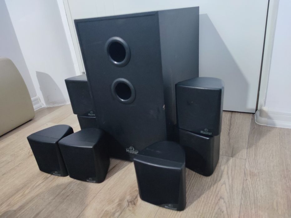 Subwoofer pasiv Magnat 3 cai bass reflex fara sateliti