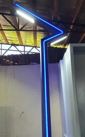 LED Столбы светильник прожектор 3м Stolba Hi-tech