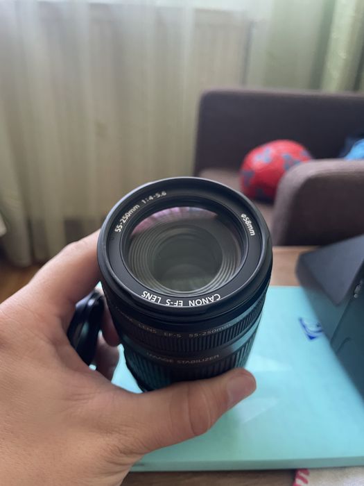 Canon eos 70 D cu obiective 18-55 mm IS Stm si 55-250 Is