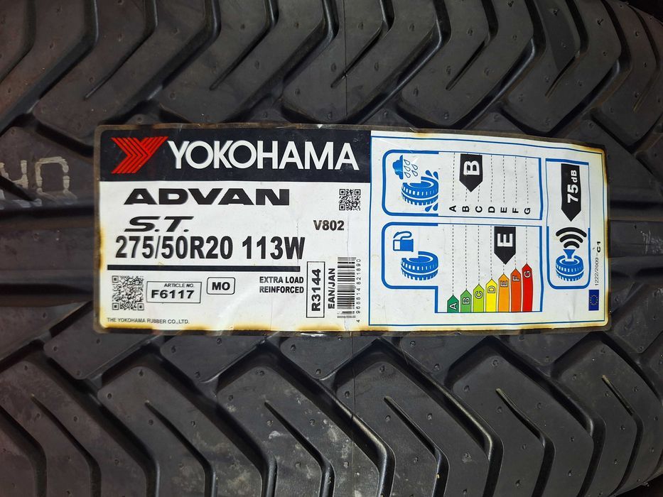 4 Anvelope de VARA - 275/50/20 - YOKOHAMA ADVAN ST - OEM Mercedes G-Class NOU - DOT 2018 !