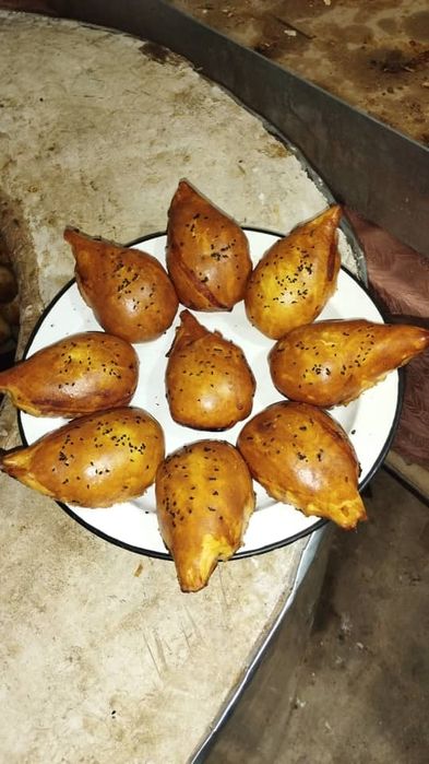 Лепешки тандырные и самса