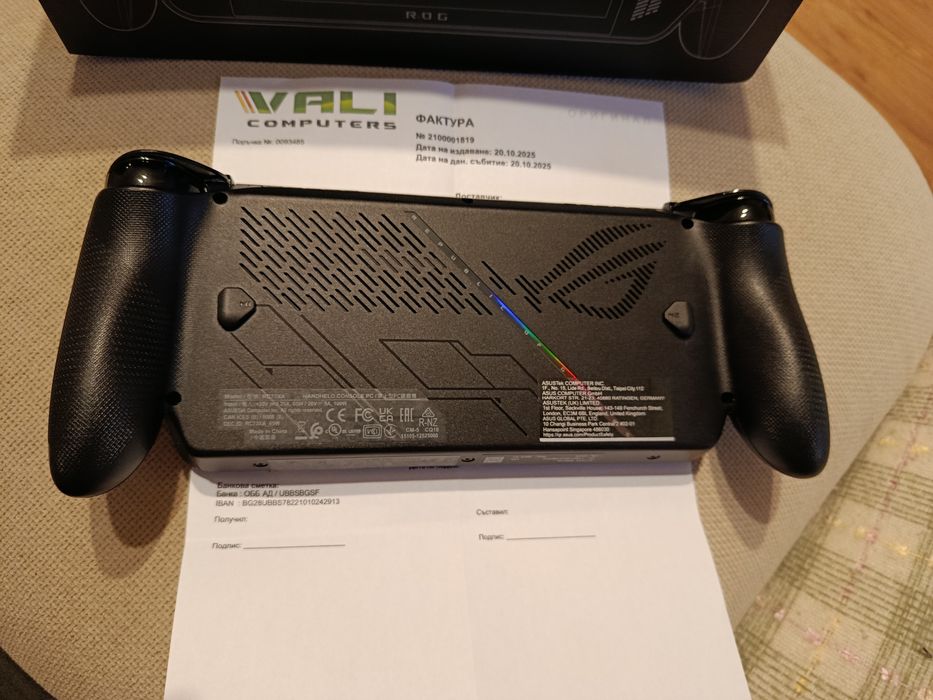 Asus Xbox Rog ally X с гаранция до 10.27г