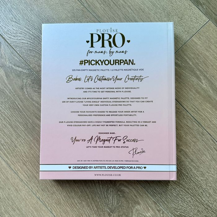 P.Louise Pro Magnetic Eyeshadow Pan Palette (магнитна палитра)