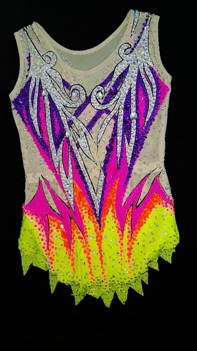 Новый купальник для художественной гимнастики  на11-12лет