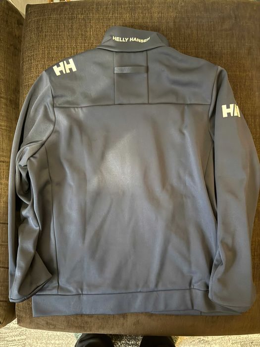 Helly Hansen Crew Fleece Jacket, Navy Blue, XXL - ново яке с етикетите