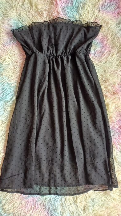 Лятна черна рокля