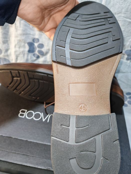 Удобни мъжки кларкове от естествена кожа Oliver Jacob № 45