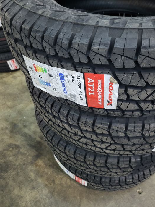 Vand anvelope noi all season all terrain 215/70 R16 RoadX M+S.