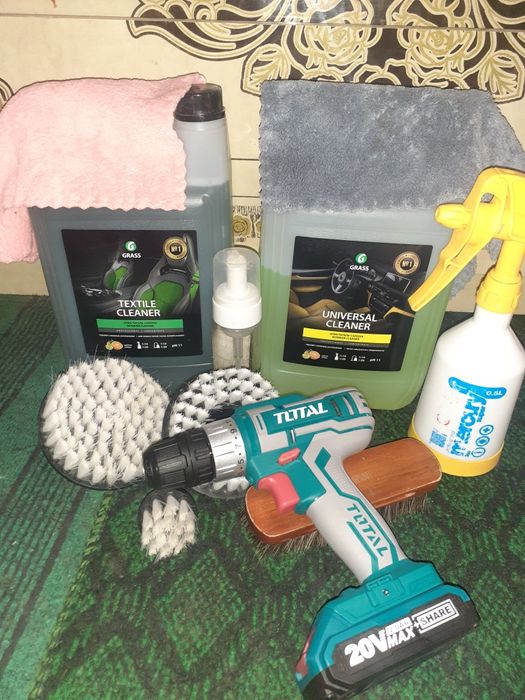 Химчистка  салона  авто   Полировка  авто  кузова Аксия  600000  сум