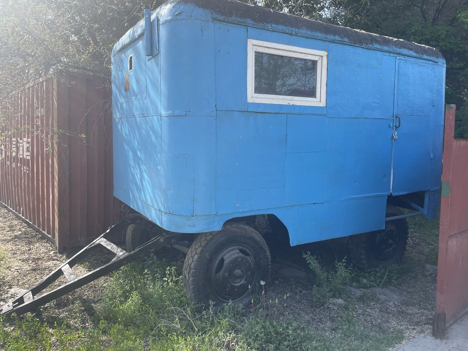 Жилой вагончик на колесах