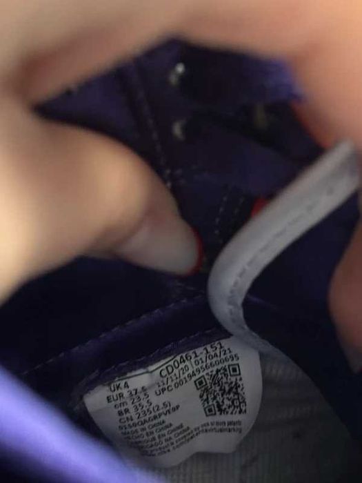 Jordan 1 Retro High Court Purple WMNS