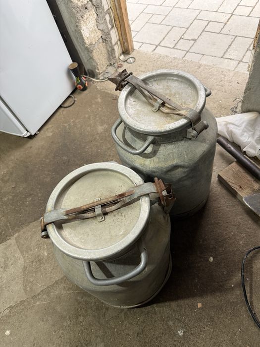 Продам битоны алюминиевые баки 50 литров