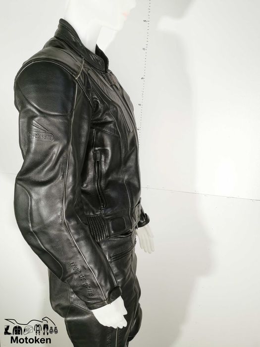 Costum moto piele HEIN GERICKE dama marime geaca 40, pantalonii 42