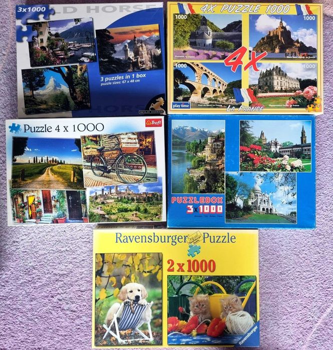 Пъзели - jigsaw puzzles