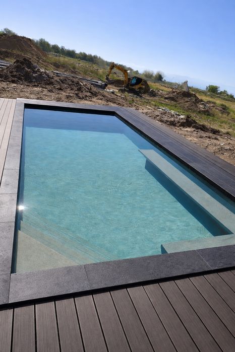 Строительство бассейнов ПВХ пленка