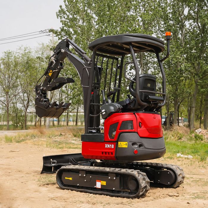 Mini ekskavator KUBOTA Dvigatel/ Гусеничный мини экскаватор 1300 кг