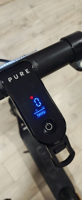 Trotineta electrica Pure Electric Air³ Pro, 710W, Autonomie 40Km, 25Km/h, Matte Black