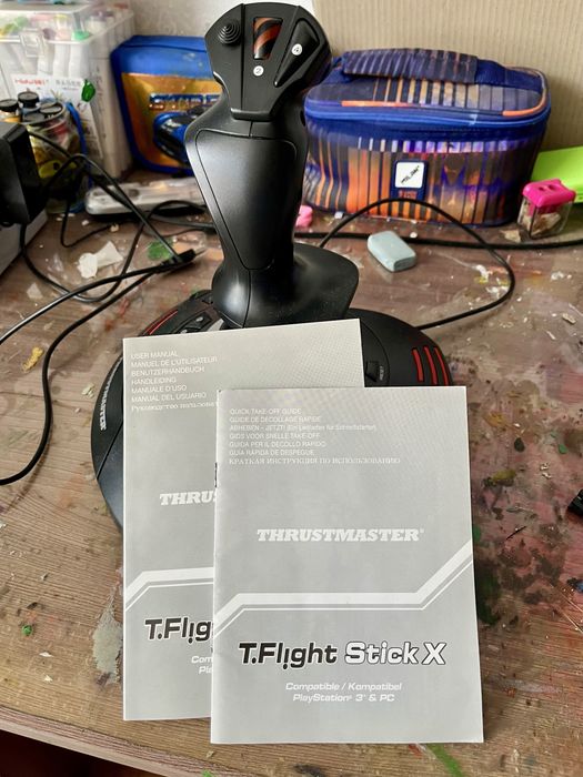 Джойстик thrustmaster t flight stick x