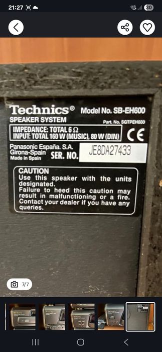 Combina TEHNICS RS  EH 600