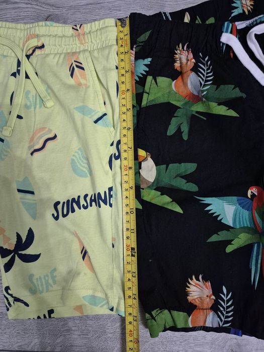 2 perechi pantaloni scurți copii mărimea 128-134