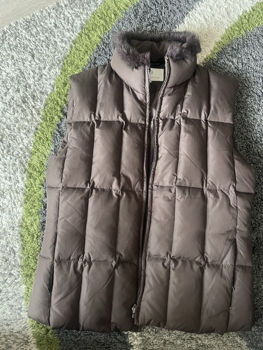 Дамски елек с пух