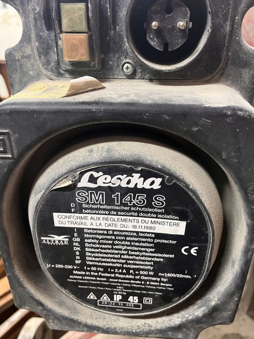 Betonieră profesională Germania