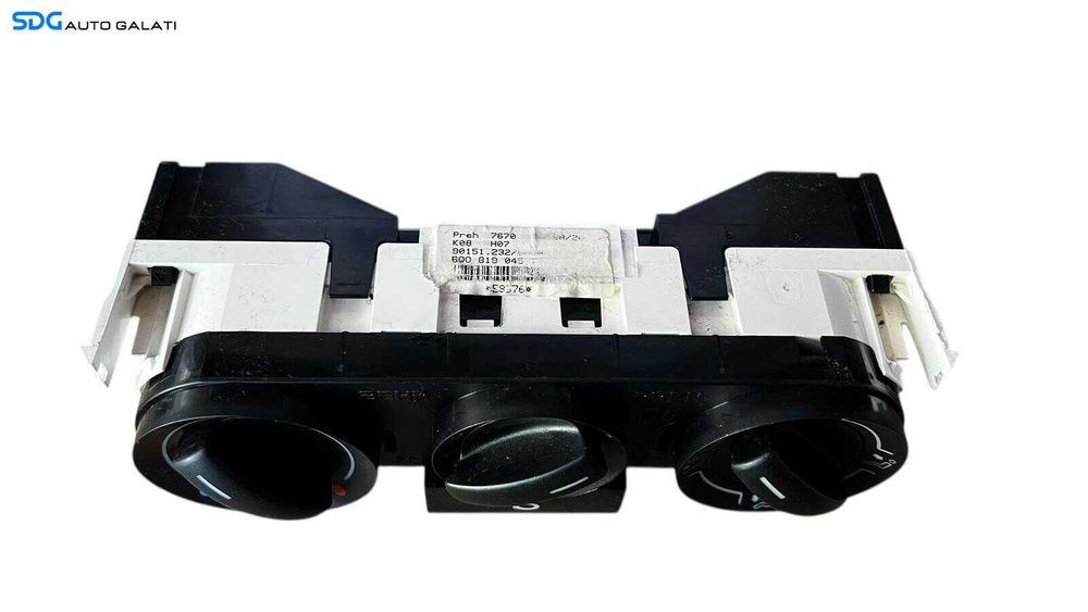Panou Modul Unitate Comanda FARA AC Aer Conditionat Clima Climatic Volkswagen Polo 9N 2002 - 2008 [LC0633]