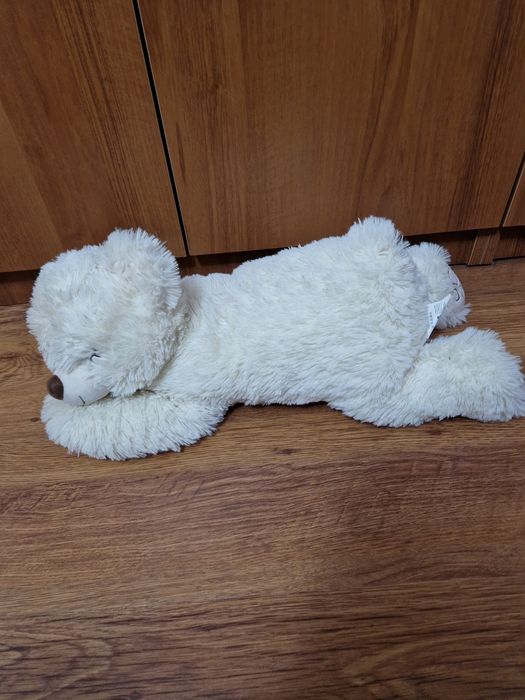 Плюшен легнал мечок