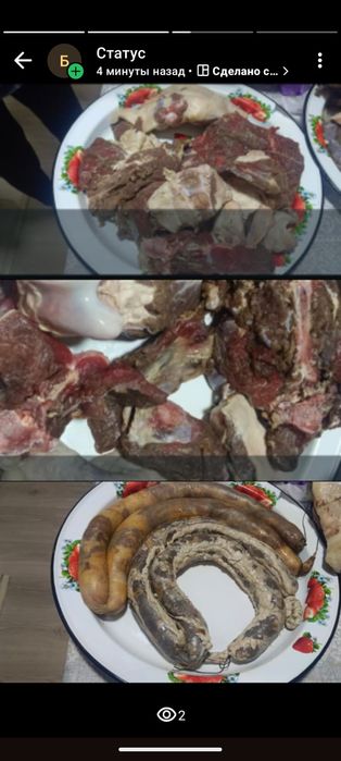 Табақтап ет сатылады, сүзбе, фарш