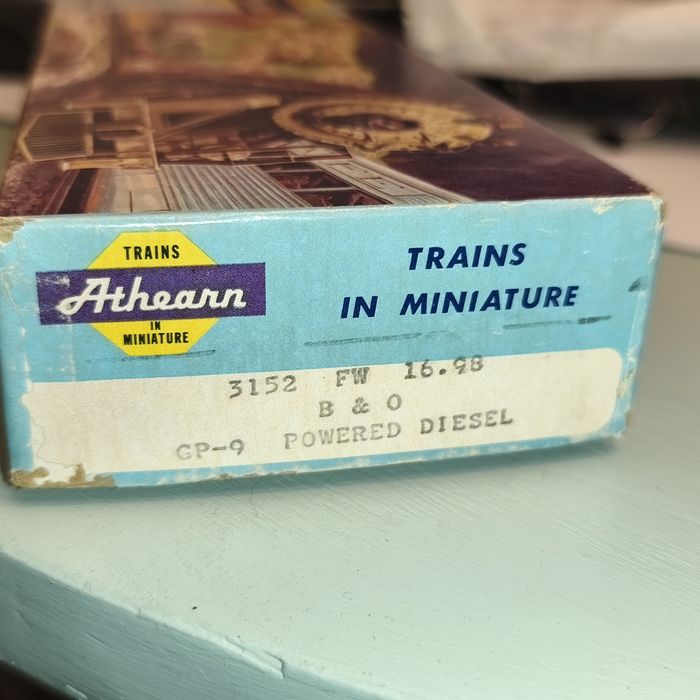 Locomotiva scara HO, Athearn 740 Baltimore & Ohio in cutie