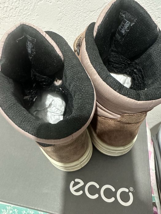 Зимние сапоги ecco