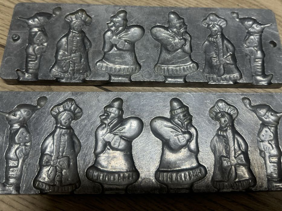 Форма для леденцов СССР, с героями мультфильмов