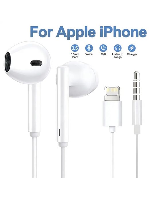 Pachet Accesorii Incarcator Cablu Casti Compatibile Iphone