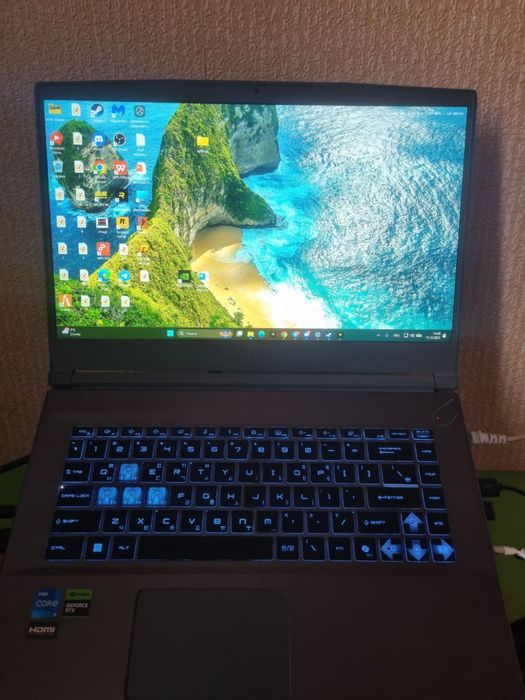 Игровой ноутбук msi rtx4050 6gb