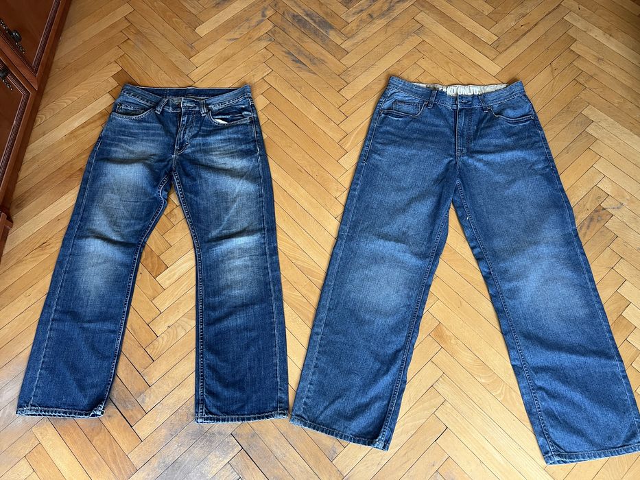 Мъжки дънки G-Star Raw, Ecko Unltd., Mustang - като нови