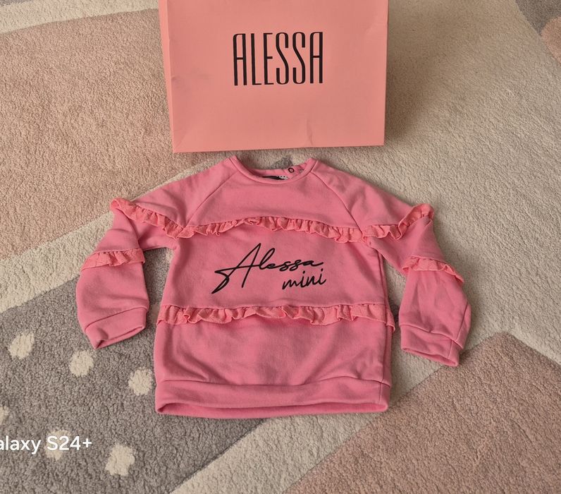 Alessa mini блуза - pink