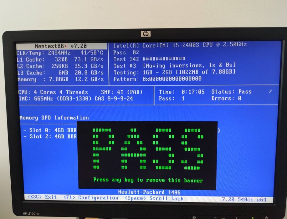 Монитор HP LE1901W 19" 1440х900