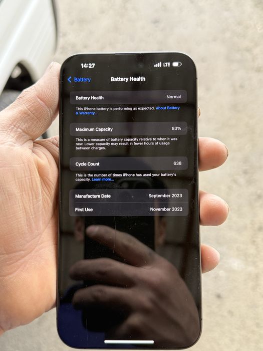 Iphone 15 pro max 256 gb