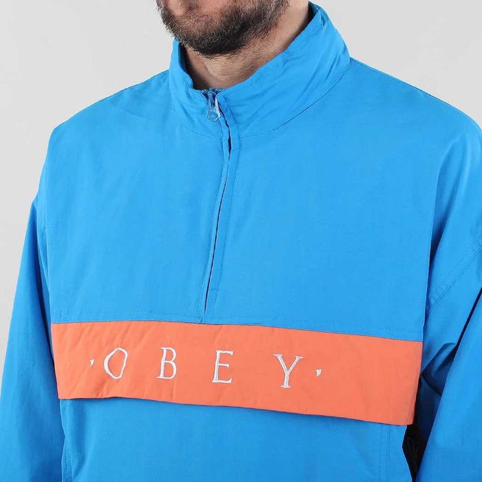 OBEY Title Anorak Jacket ОРИГИНАЛЕН анорак/ветровка - M