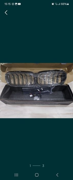 Решётка радиатора,  ноздри g30, bmw 5.