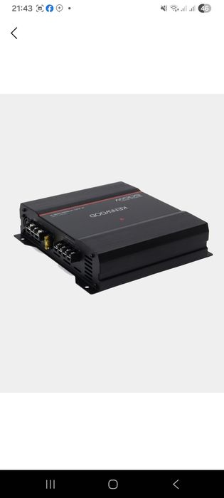 Авто усилитель Kenwood 500W и Сабвуфер 1200W