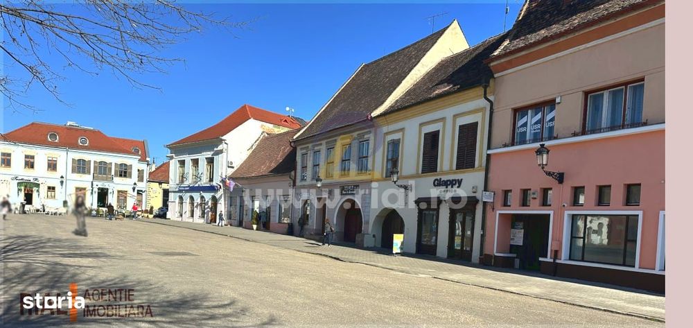Ultracentral Mediaș – 4 apartamente + spațiu, teren 828 mp