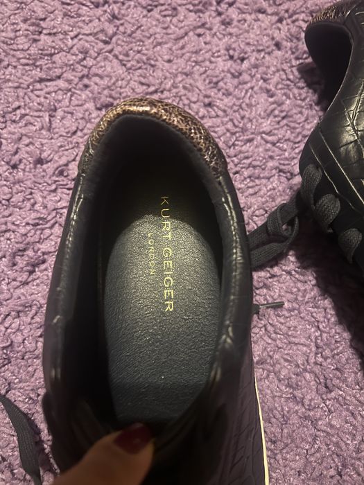 sneakers barbati piele natutala Kurt Geiger