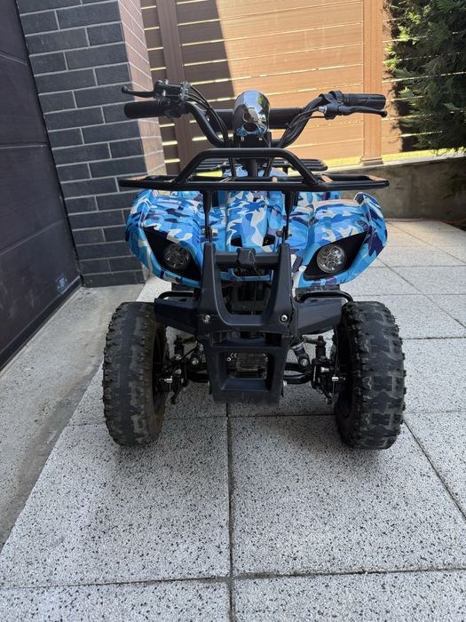 Atv electric de 800w cu 3 viteze si roti de 6 inch pentru copii