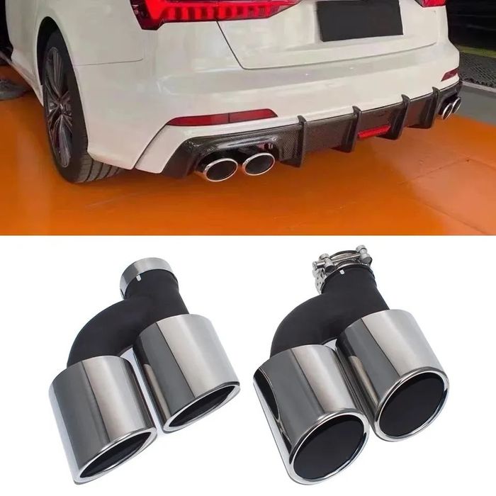 Ornamente tobe Tips evacuare auto sport AUDI A3 A4 A5 A6 A7 A8 Q3 Q5