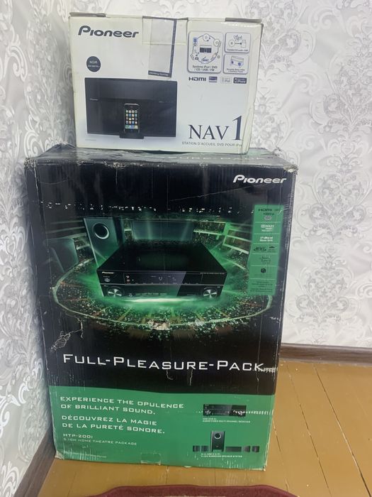 Pioneer komplekt prodoetДомашний кинотеатр с Музикальньм проигрьватель